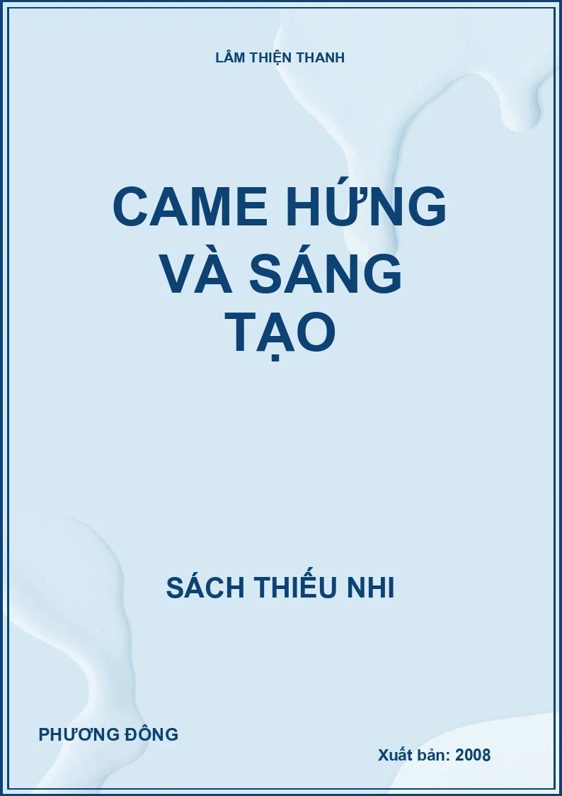 CẢM HỨNG VÀ SÁNG TẠO