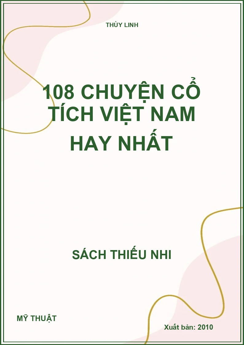 108 Chuyện Cổ Tích Việt Nam Hay Nhất