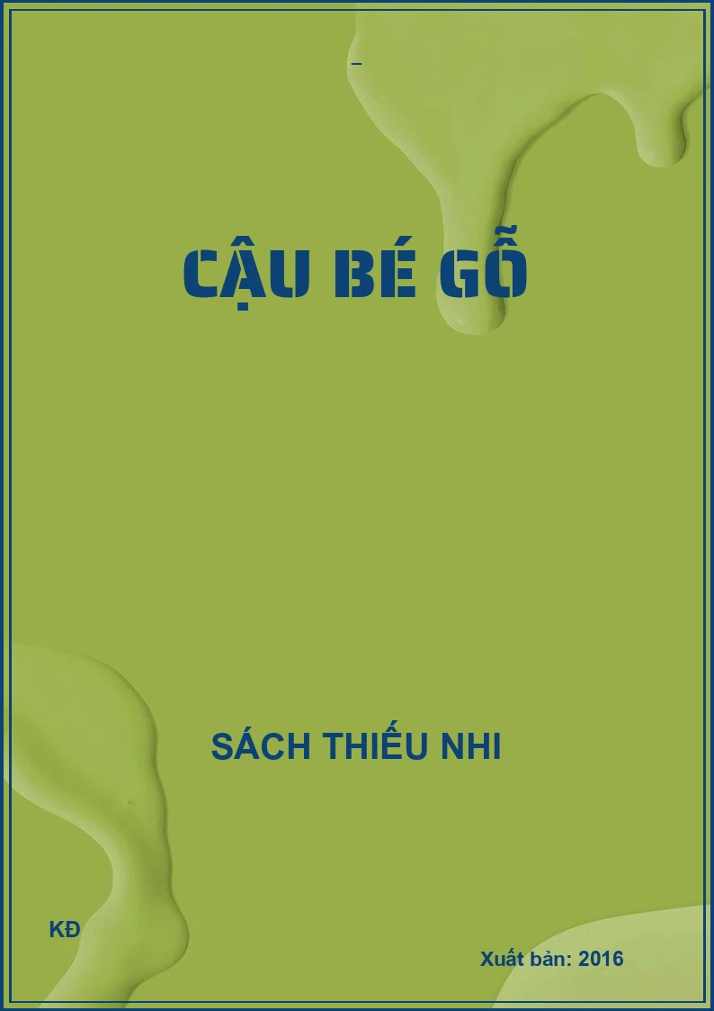 CẬU BÉ GỖ