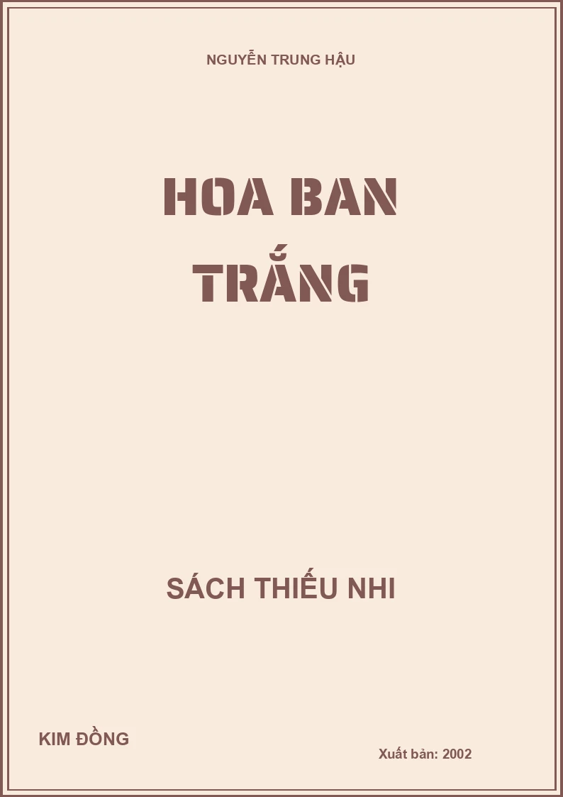HOA BAN TRẮNG