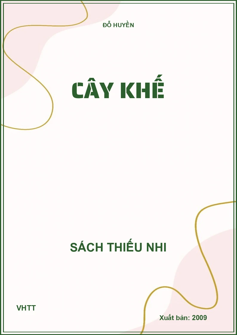 CÂY KHẾ