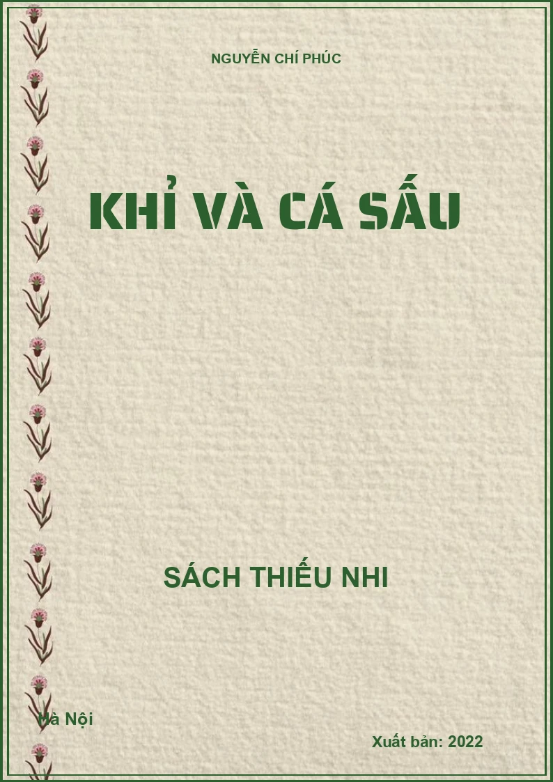 KHỈ VÀ CÁ SẤU