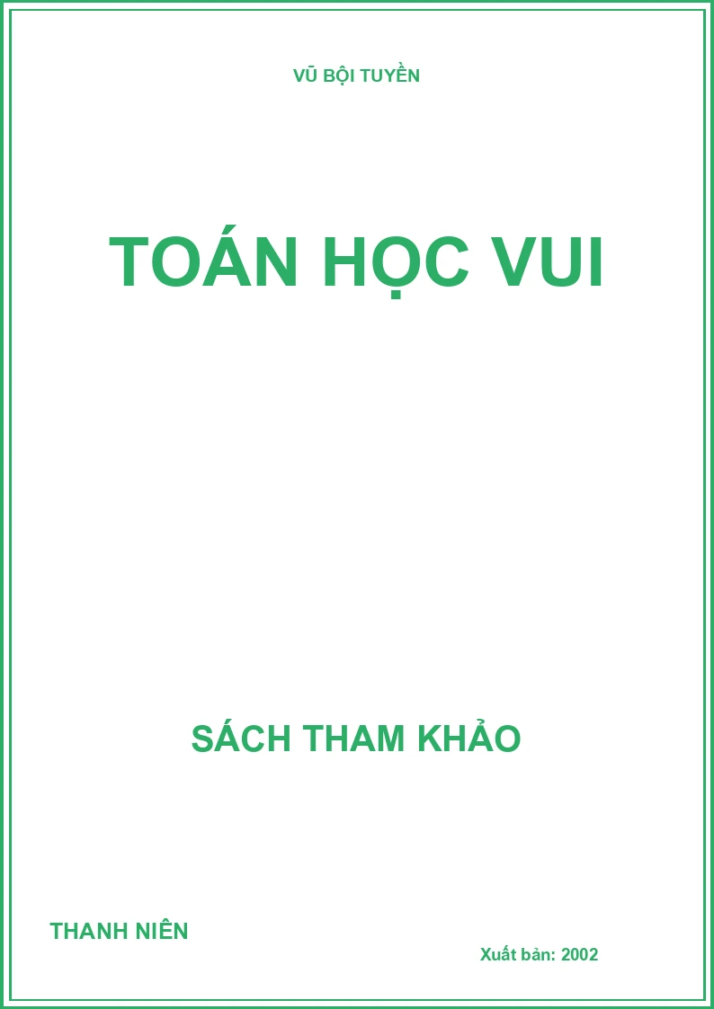 TOÁN HỌC VUI
