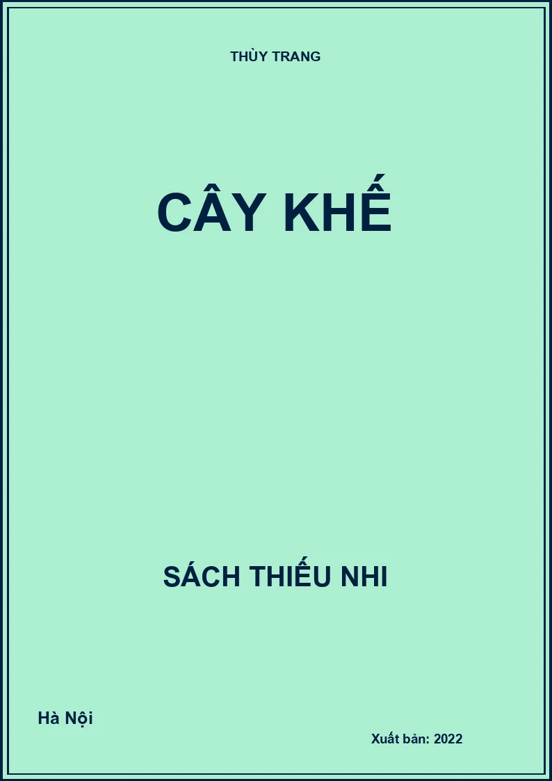 CÂY KHẾ