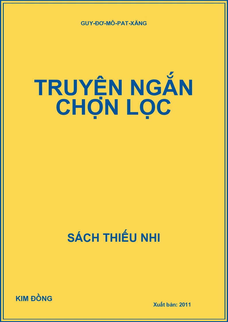 TRUYỆN NGẮN CHỌN LỌC