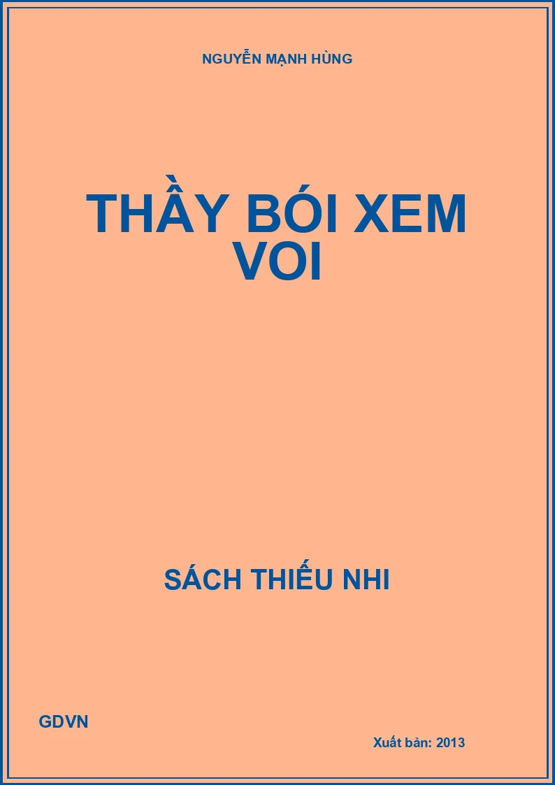 THẦY BÓI XEM VOI