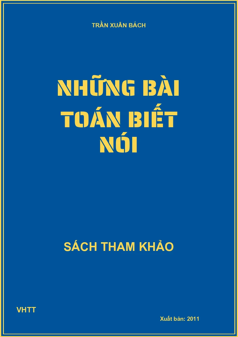 NHỮNG BÀI TOÁN BIẾT NÓI