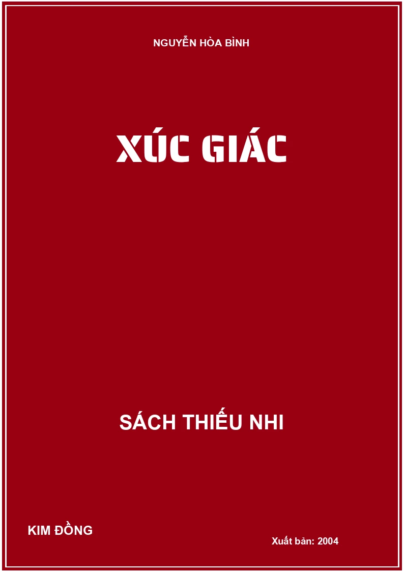 XÚC GIÁC