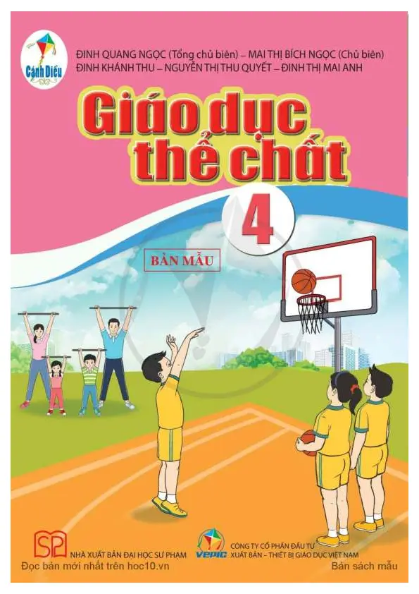 Sách Giáo Khoa Giáo Dục Thể Chất 4 - Cánh Diều