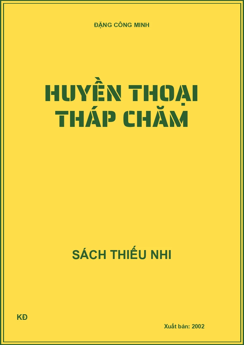 HUYỀN THOẠI THÁP CHĂM