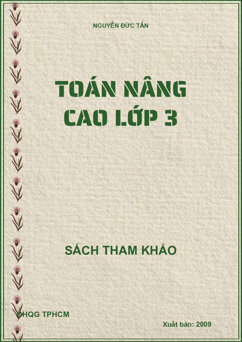 TOÁN NÂNG CAO LỚP 3