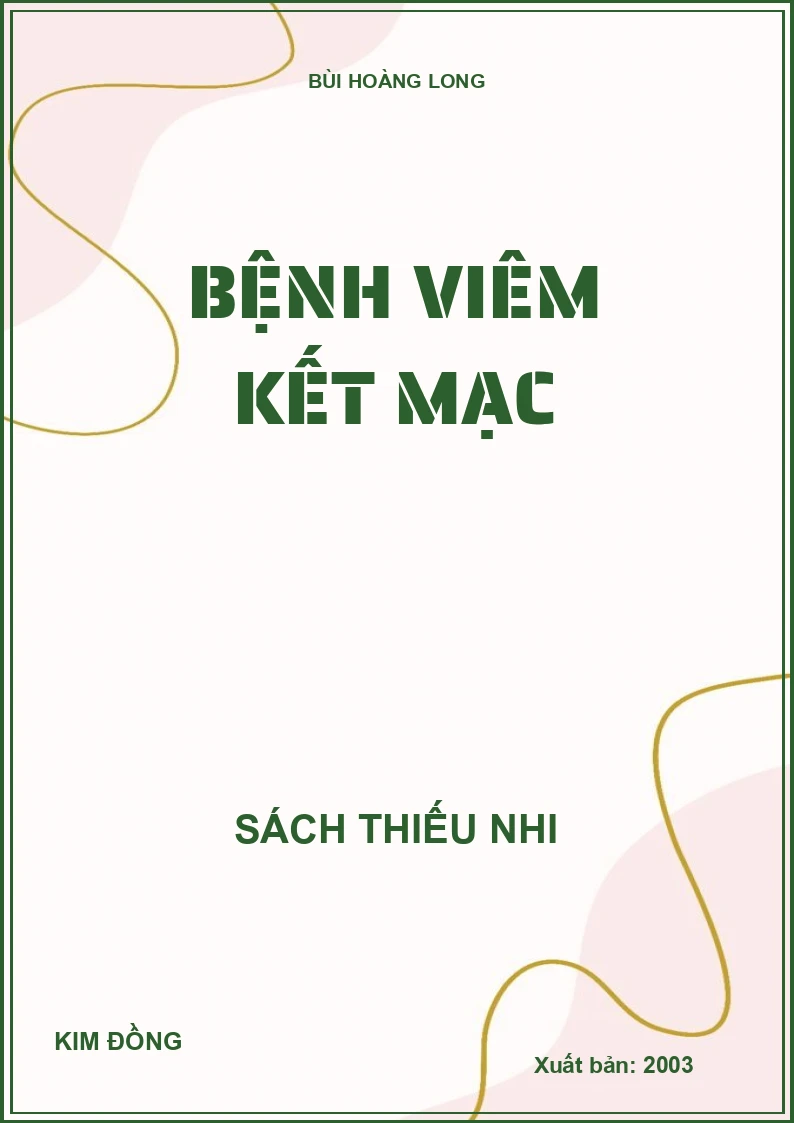 BỆNH VIÊM KẾT MẠC