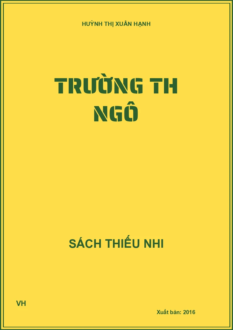 TRƯỜNG TH NGÔ