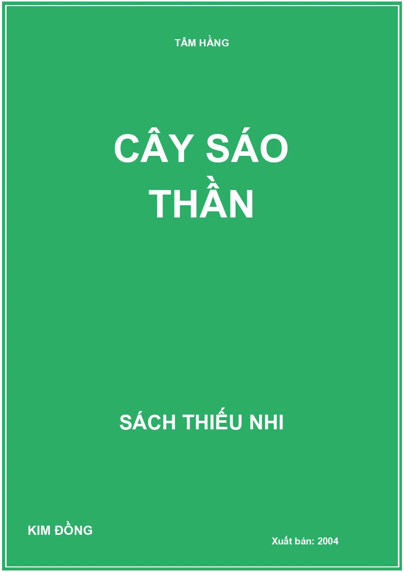 CÂY SÁO THẦN