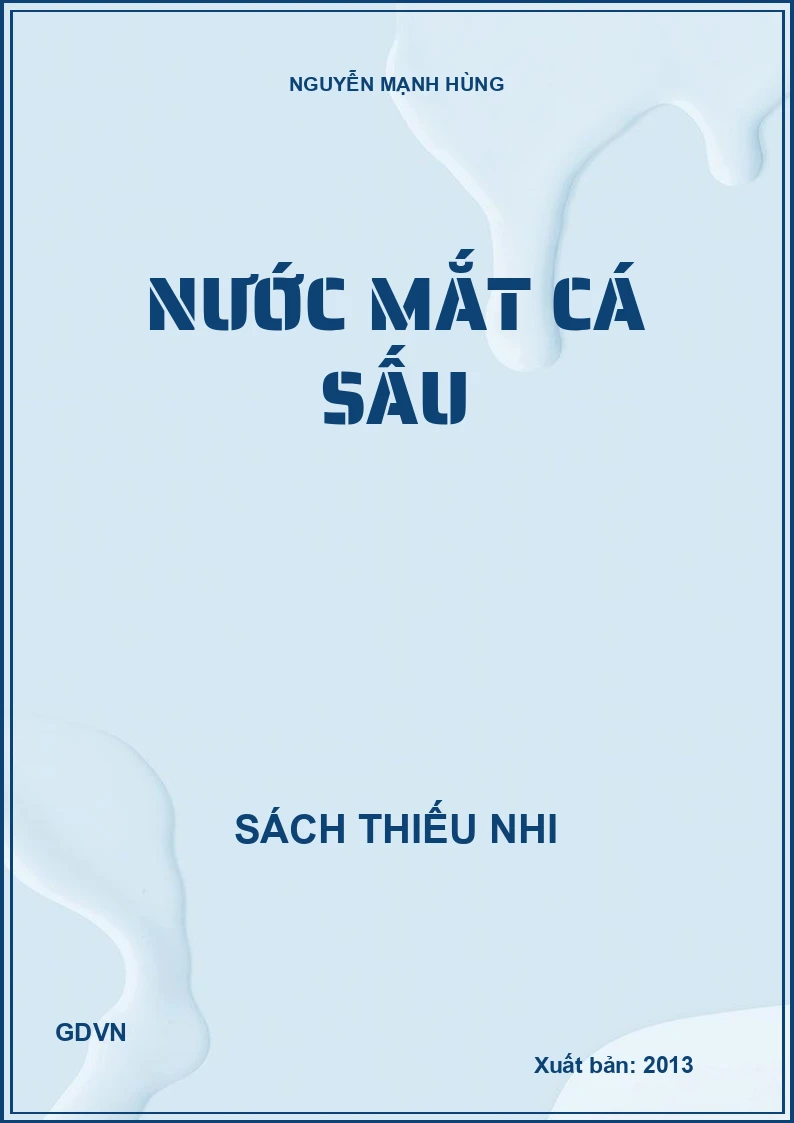 NƯỚC MẮT CÁ SẤU