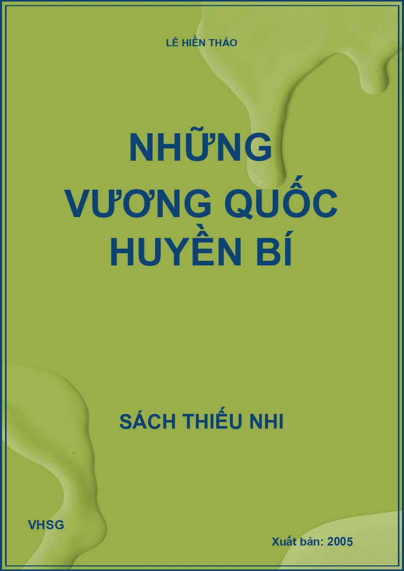 NHỮNG VƯƠNG QUỐC HUYỀN BÍ