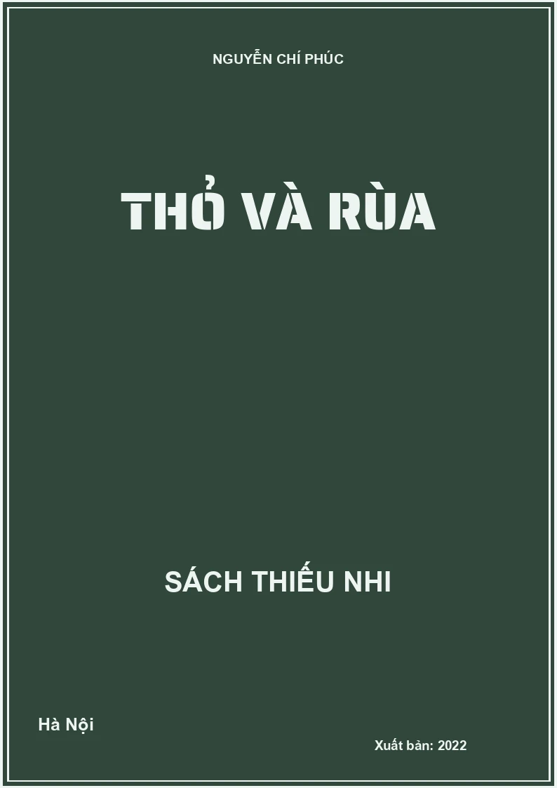 THỎ VÀ RÙA