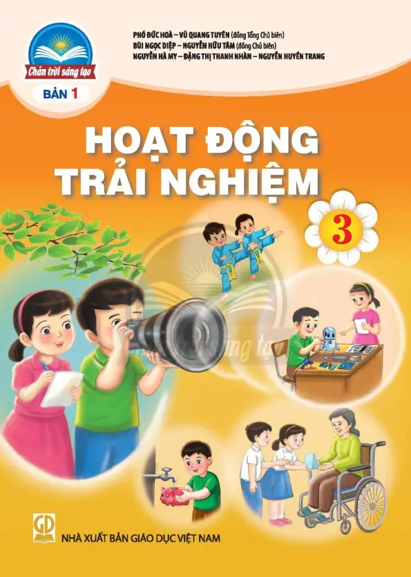 Sách Giáo Khoa Hoạt Động Trải Nghiệm 3 - Bản 1 - Chân Trời Sáng Tạo