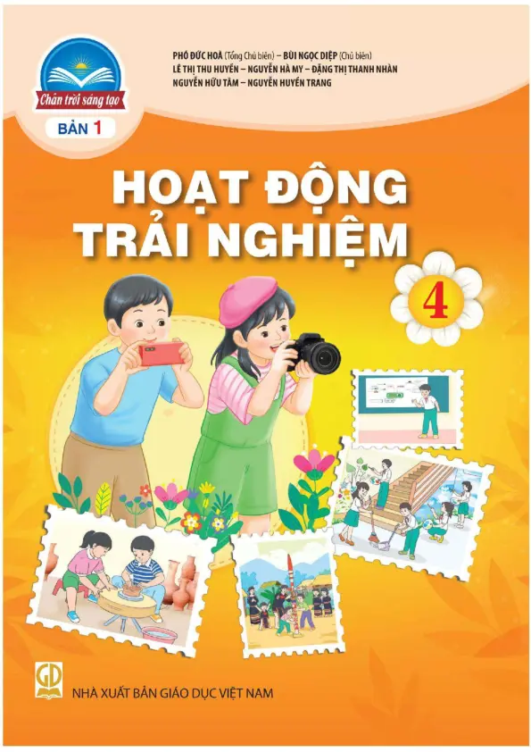 Sách Giáo Khoa Hoạt Động Trải Nghiệm 4 - Bản 1 - Chân Trời Sáng Tạo