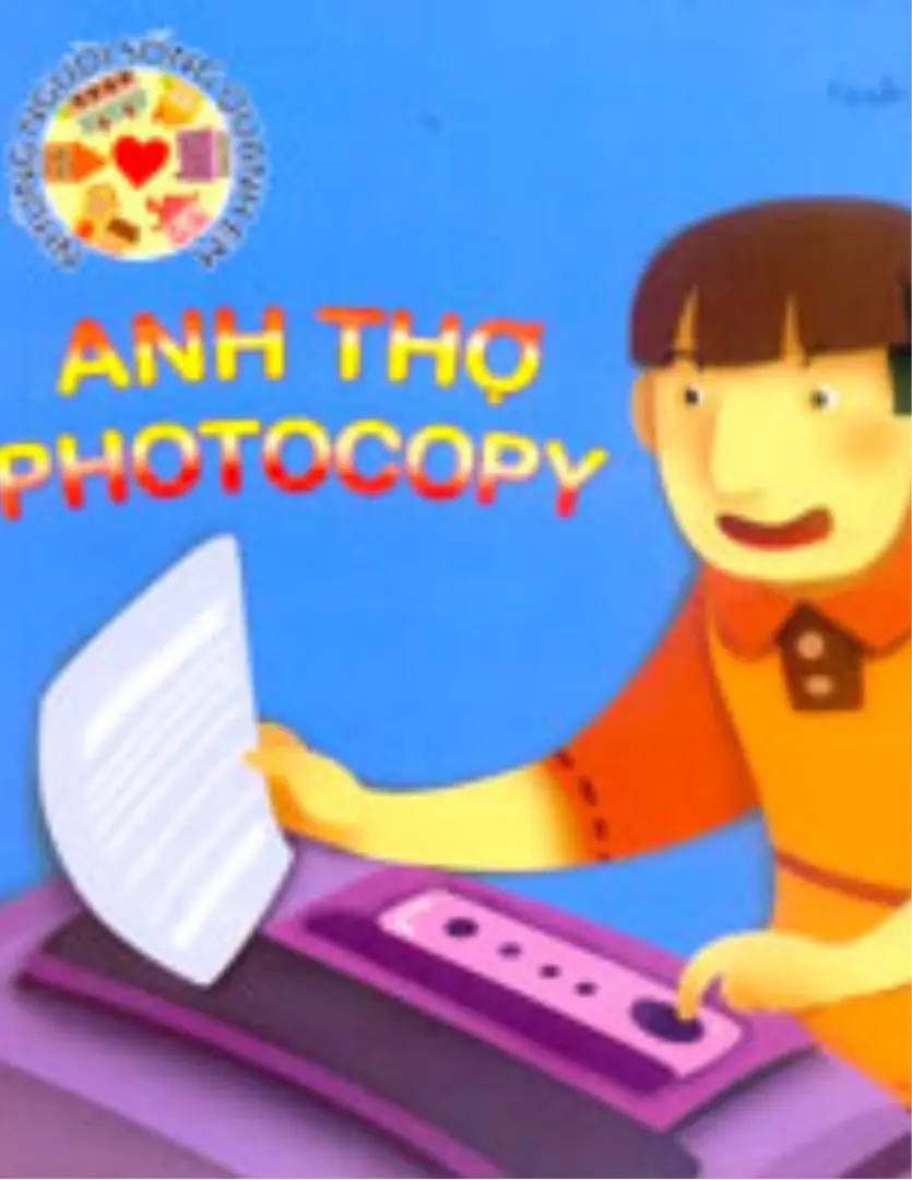 Anh thợ photocoppy