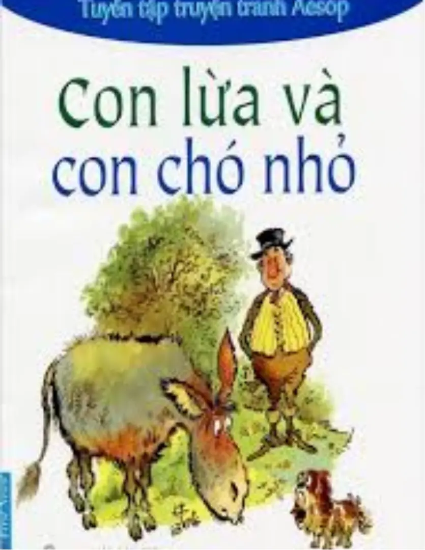 Con lừa và chú chó nhỏ