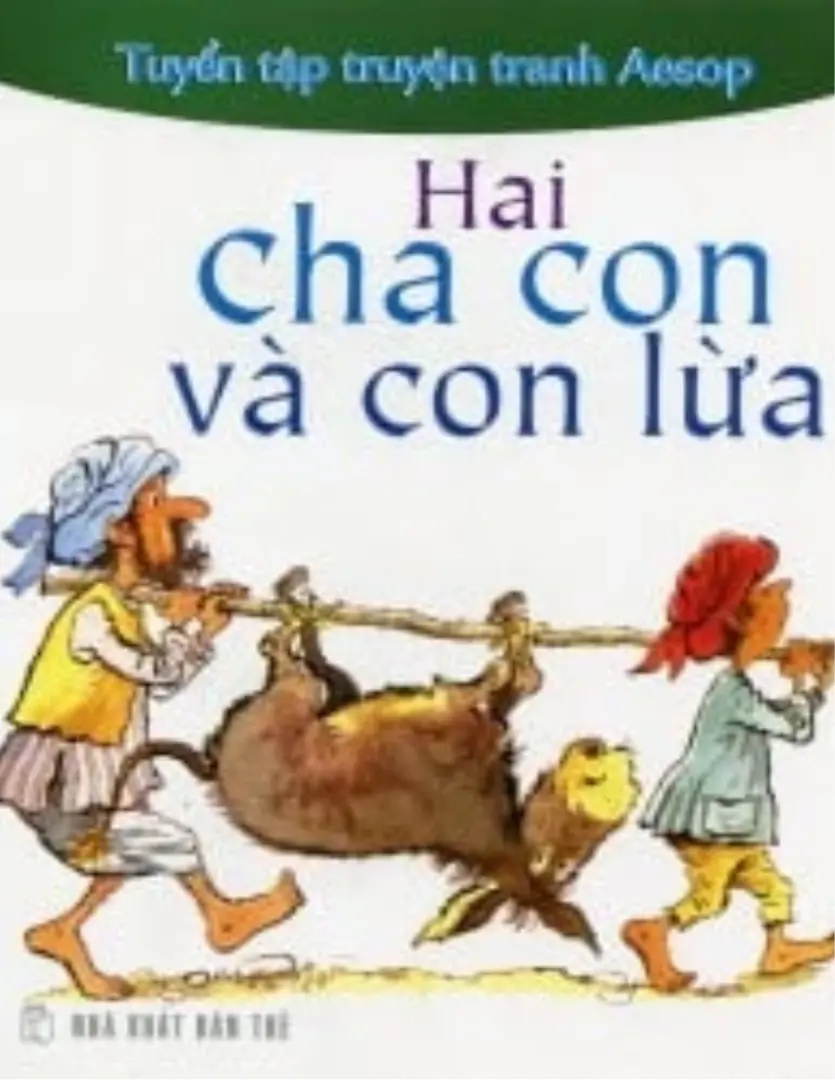 Hai cha con và con lừa