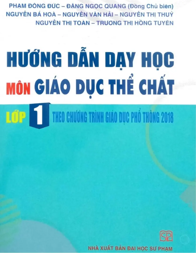 Hướng dẫn dạy học môn Giáo dục thể chất 1