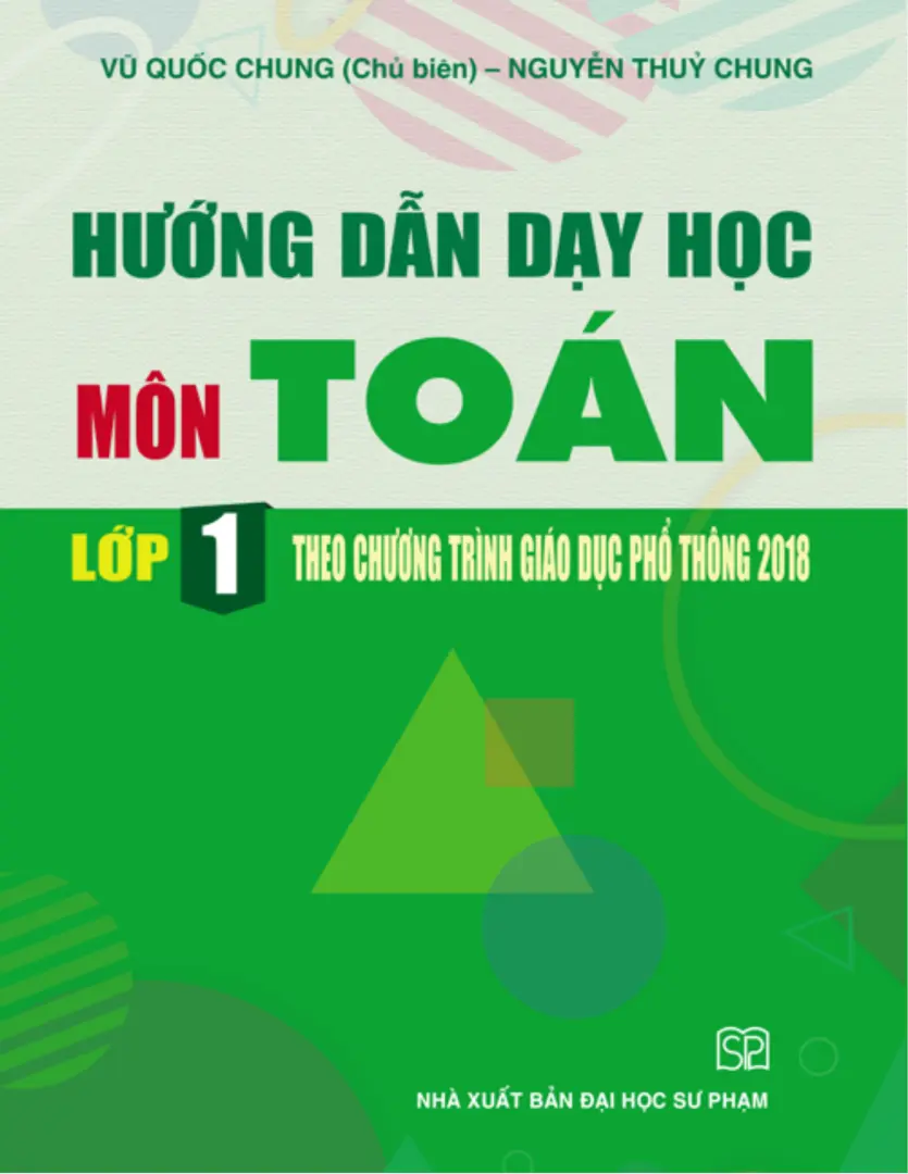 Hướng dẫn dạy học môn Toán 1