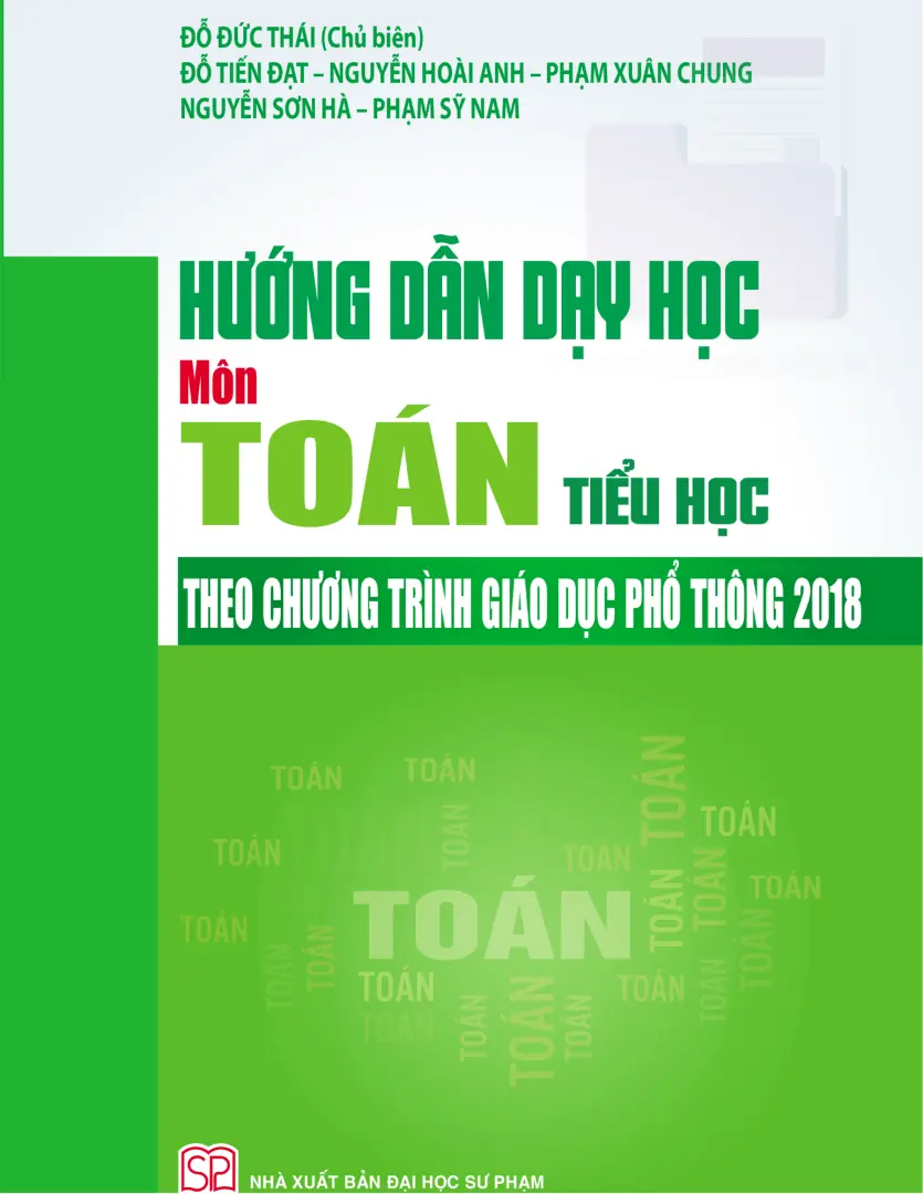 Hướng dẫn dạy học môn Toán
