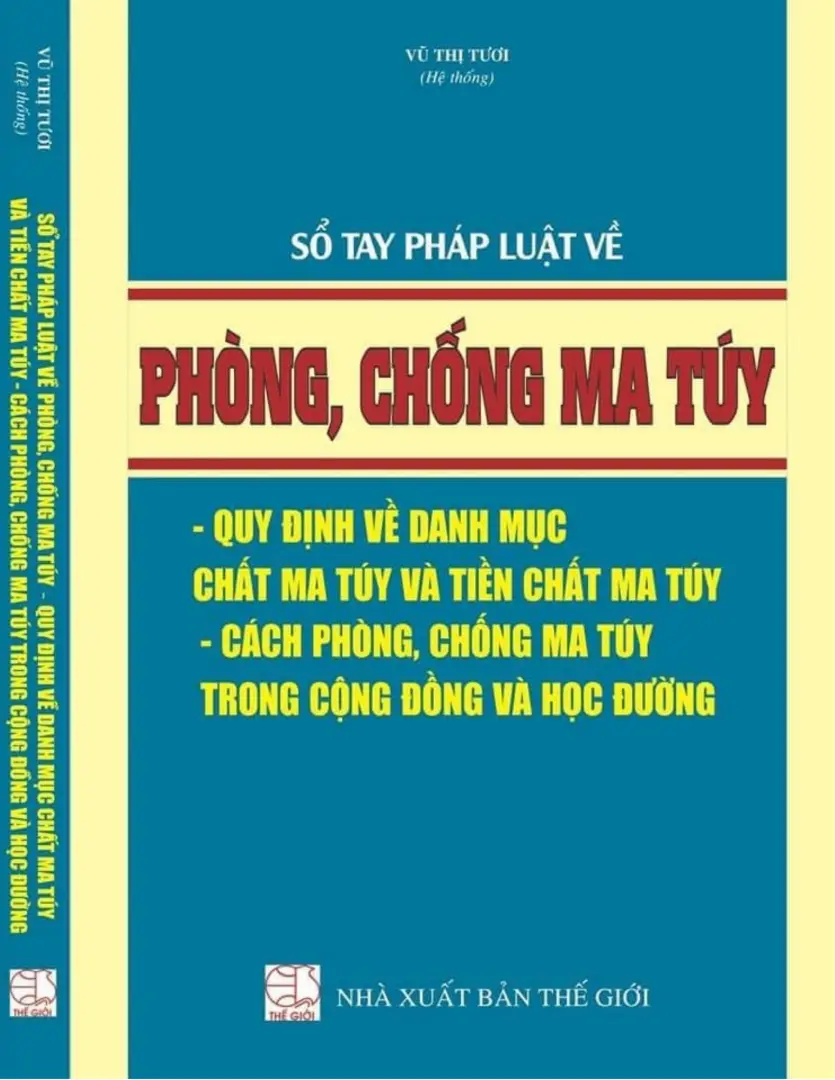 Sổ tay pháp luật về phòng chống ma tuý