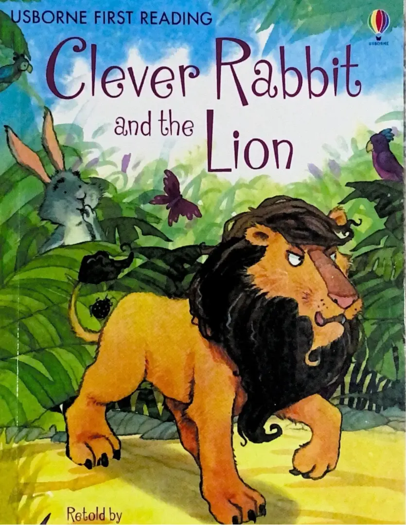 Clever rabbit and the lion
