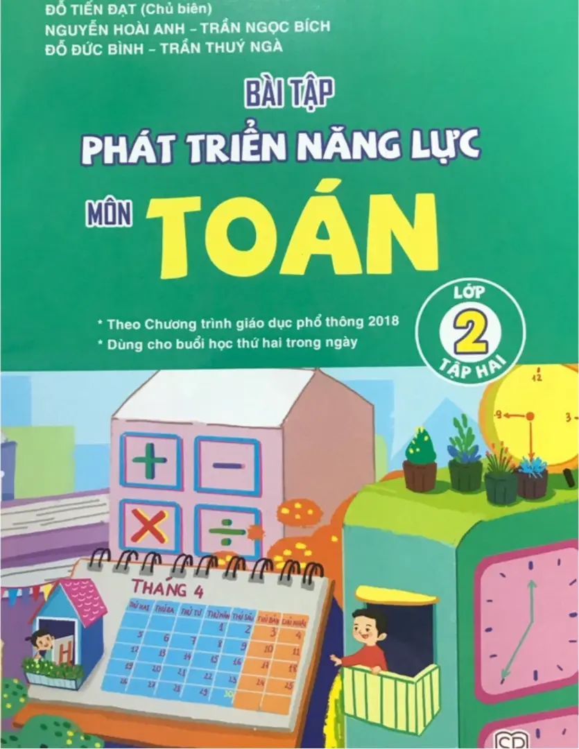 Bài tập phát triển năng lực Toán 2/2
