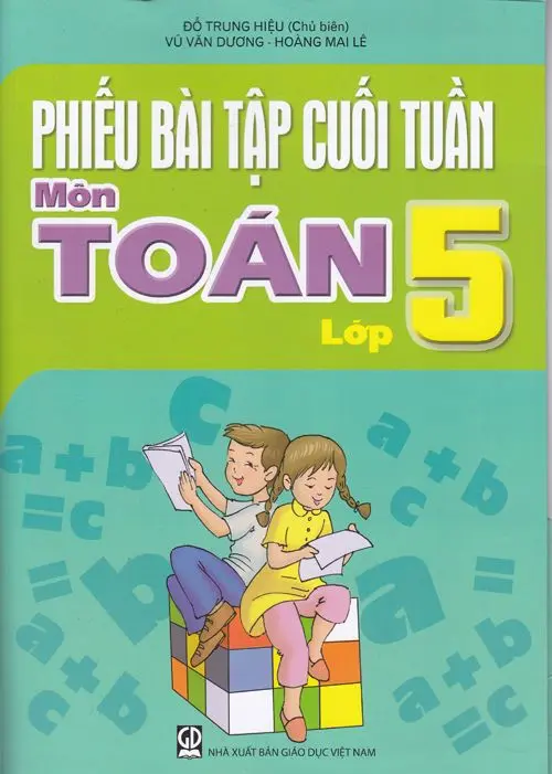 Phiếu bài tập cuối tuần Toán 5