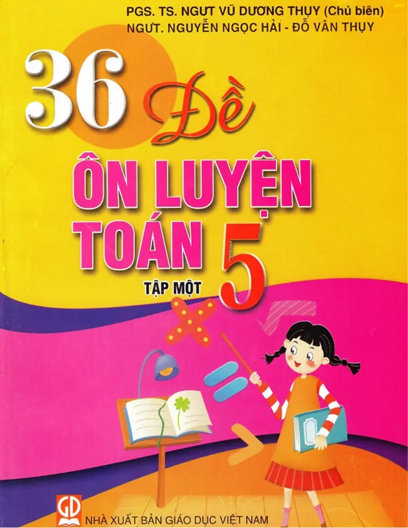 36 đề ôn luyện toán 5/1