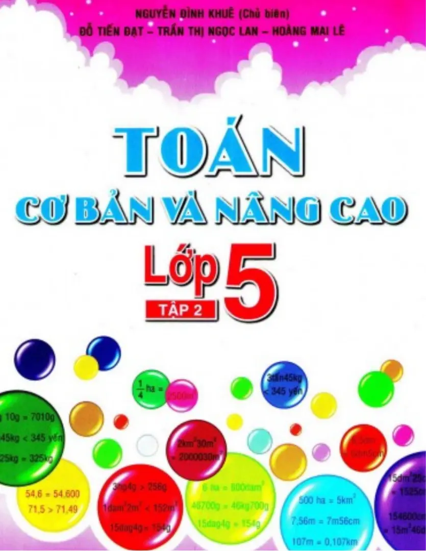 Toán cơ bản & nâng cao lớp 5/2