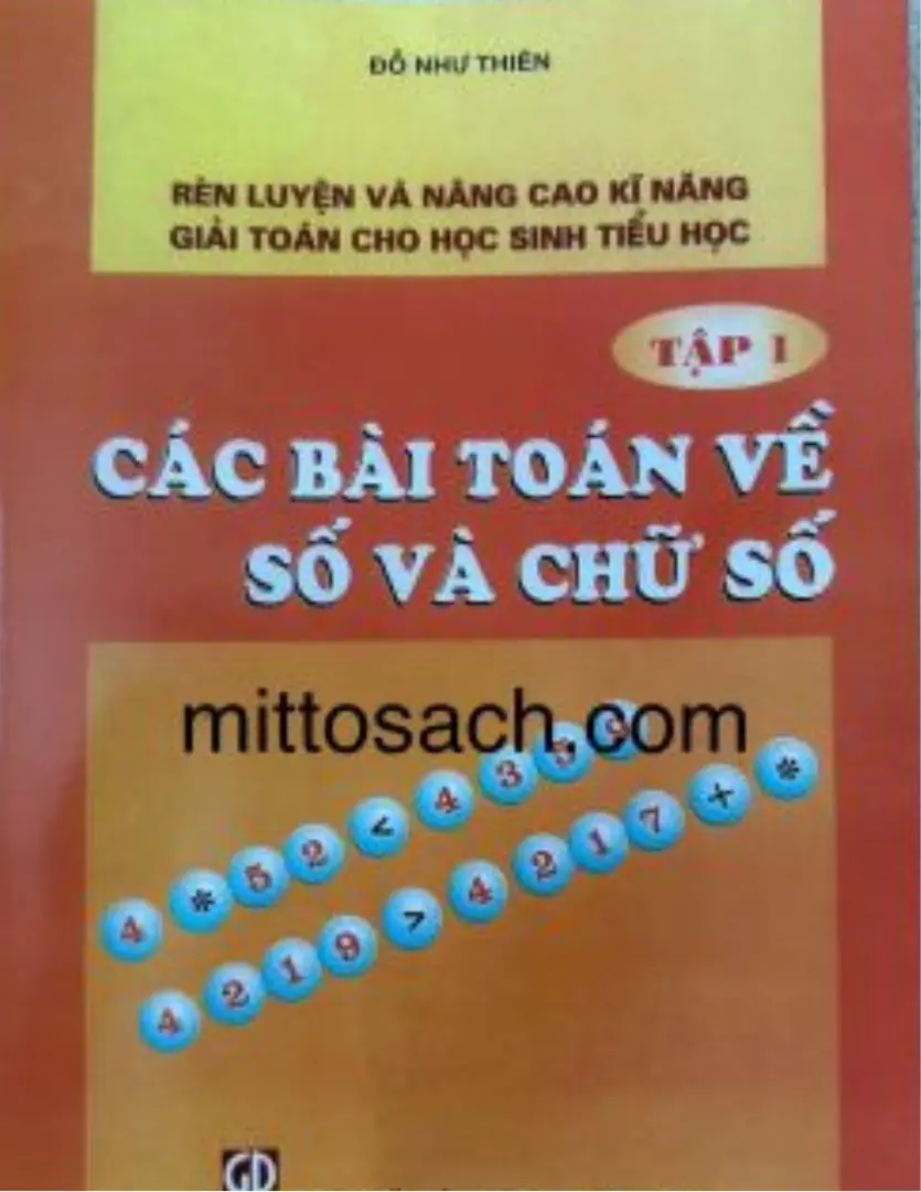Các bài toán về số và chữ số
