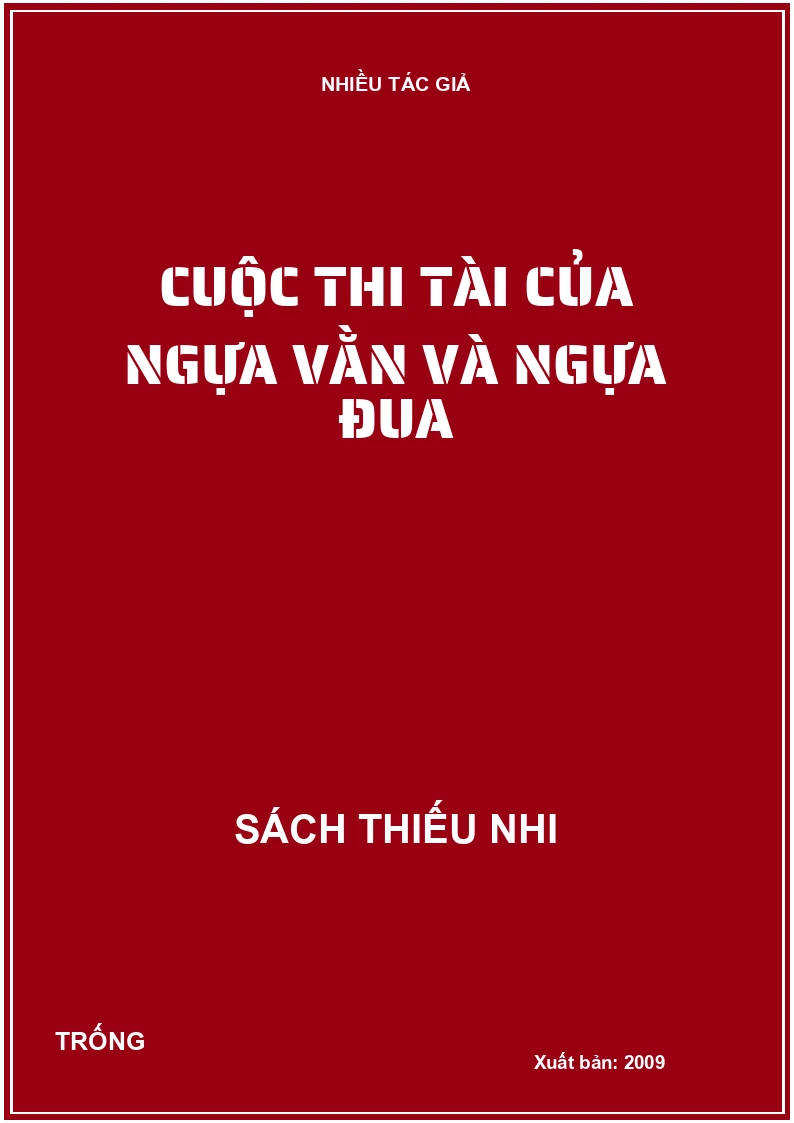 Cuộc thi tài của Ngựa Vằn và Ngựa Đua