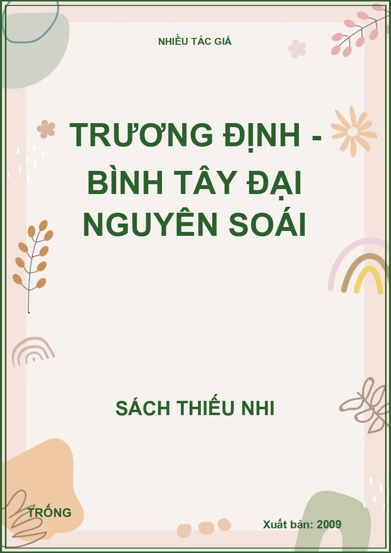 Trương Định - Bình Tây Đại nguyên soái