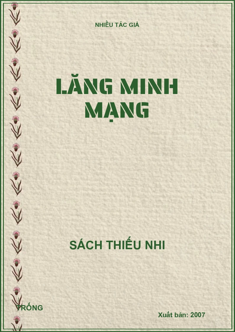 Lăng Minh Mạng