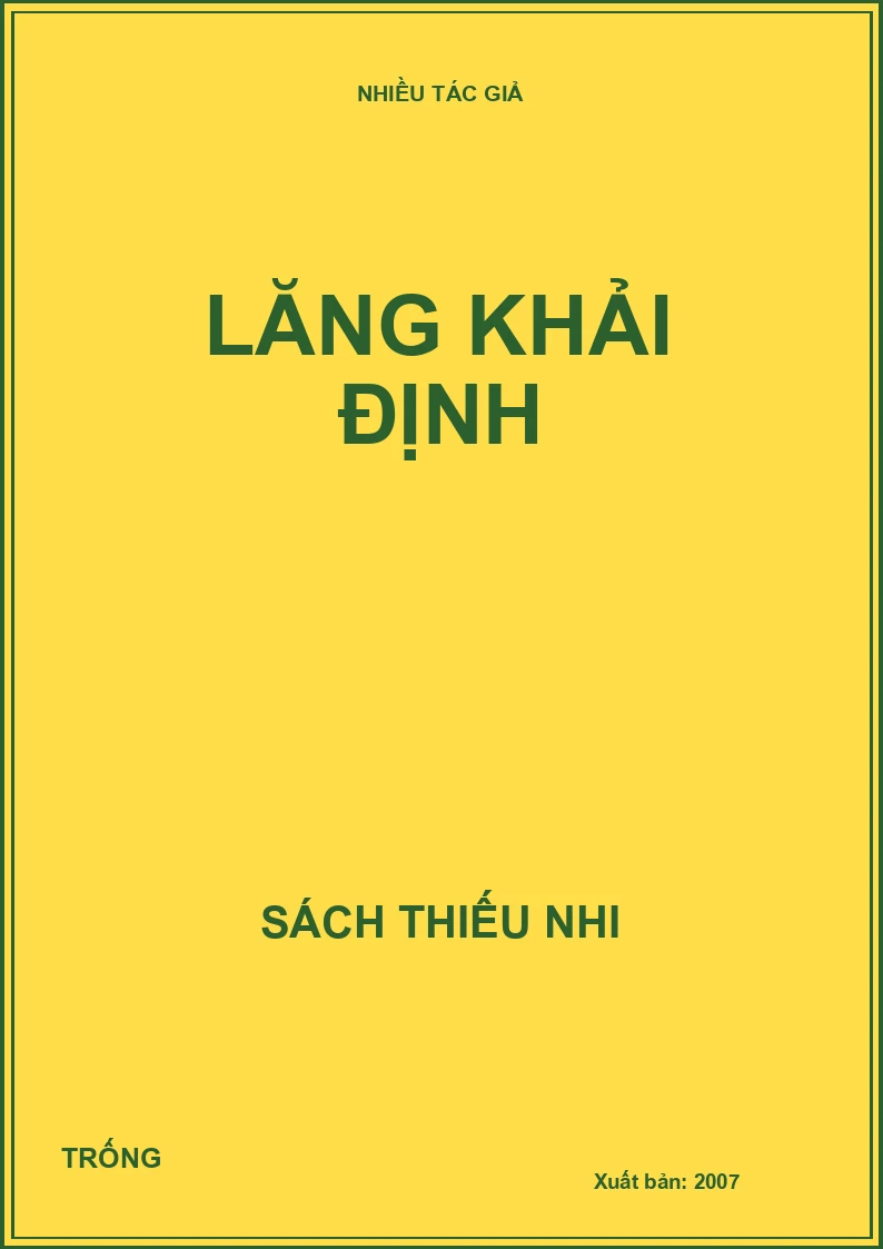 Lăng Khải Định