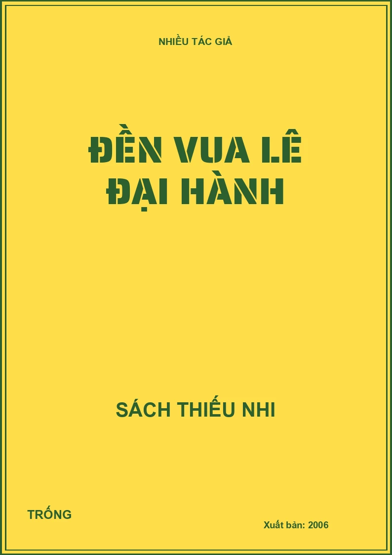 Đền vua Lê Đại Hành