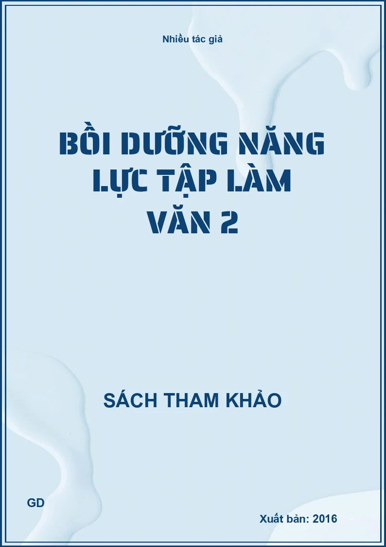 Bồi dưỡng năng lực Tập làm văn 2
