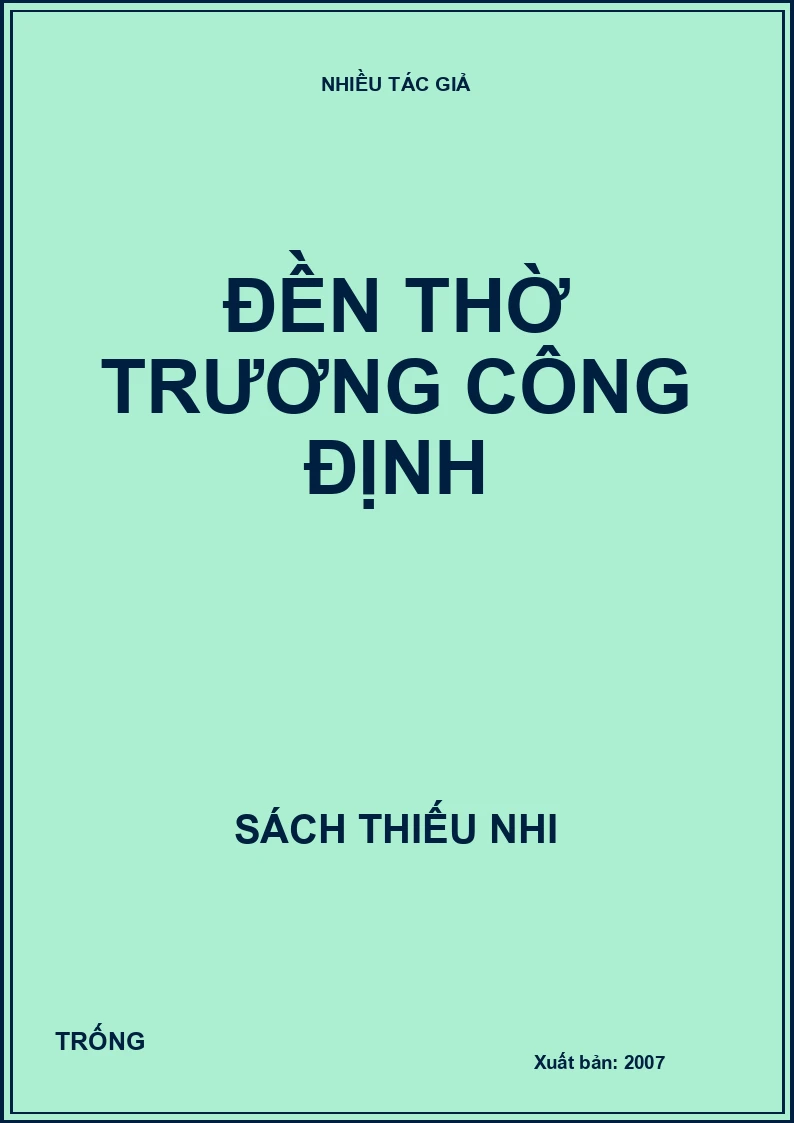 Đền thờ Trương Công Định