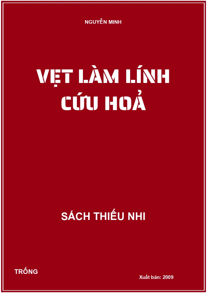 Vẹt làm lính cứu hoả