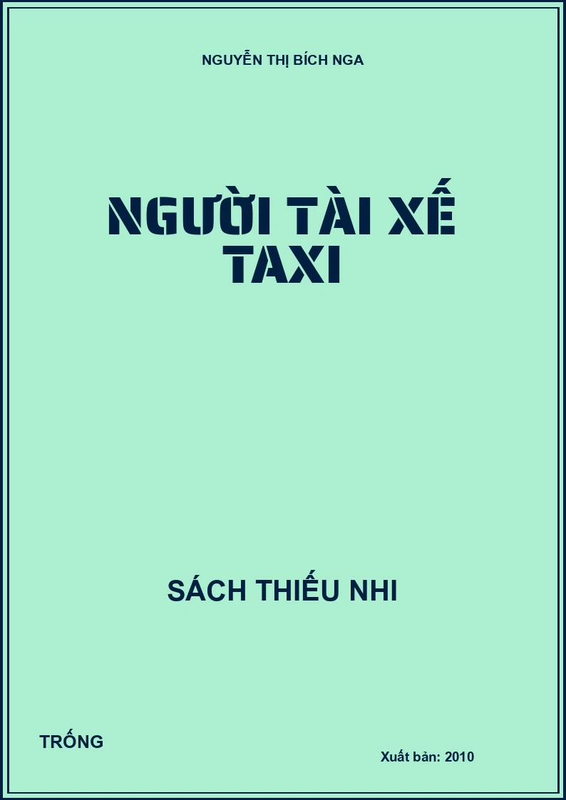 Người tài xế taxi