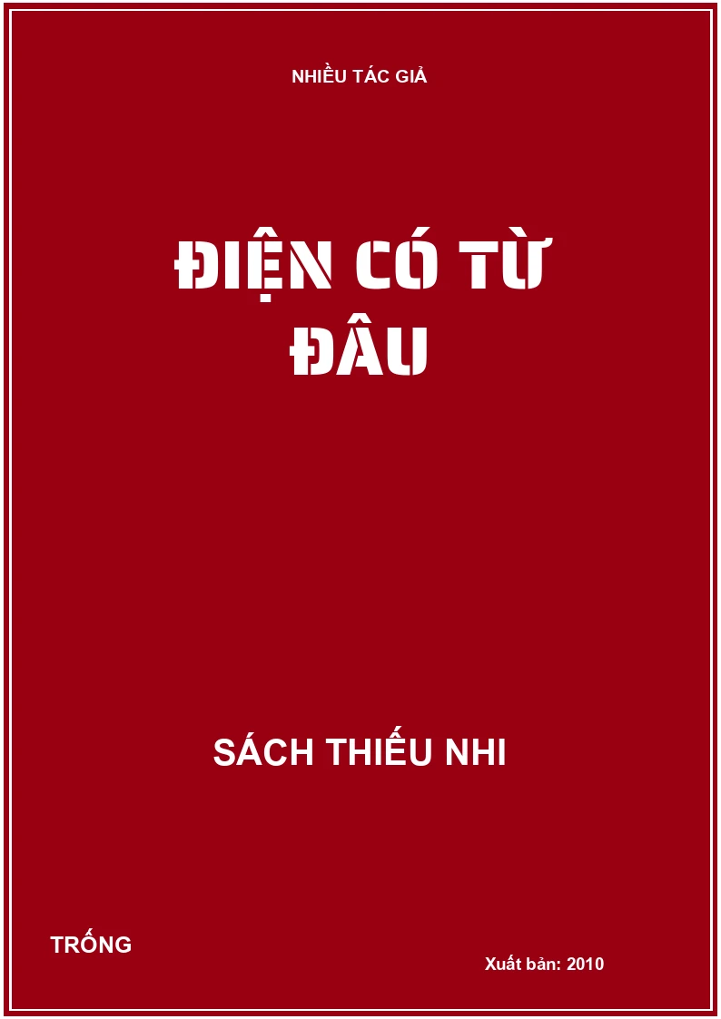 Điện có từ đâu