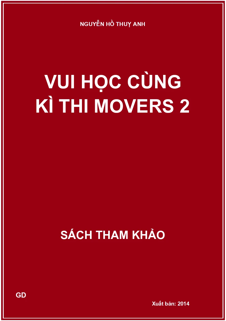 Vui học cùng kì thi Movers 2