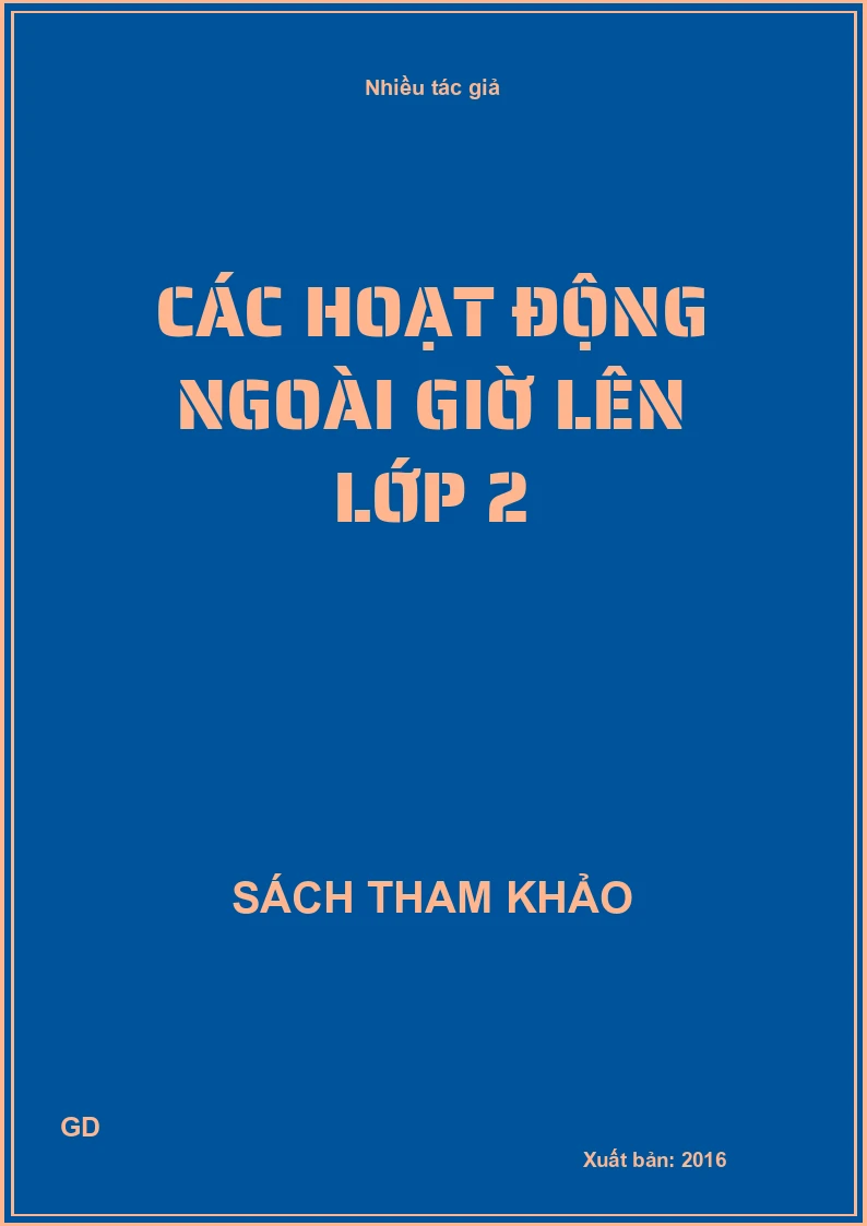 Các hoạt động ngoài giờ lên lớp 2
