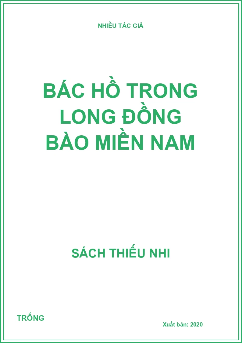 Bác Hồ trong long đồng bào Miền Nam