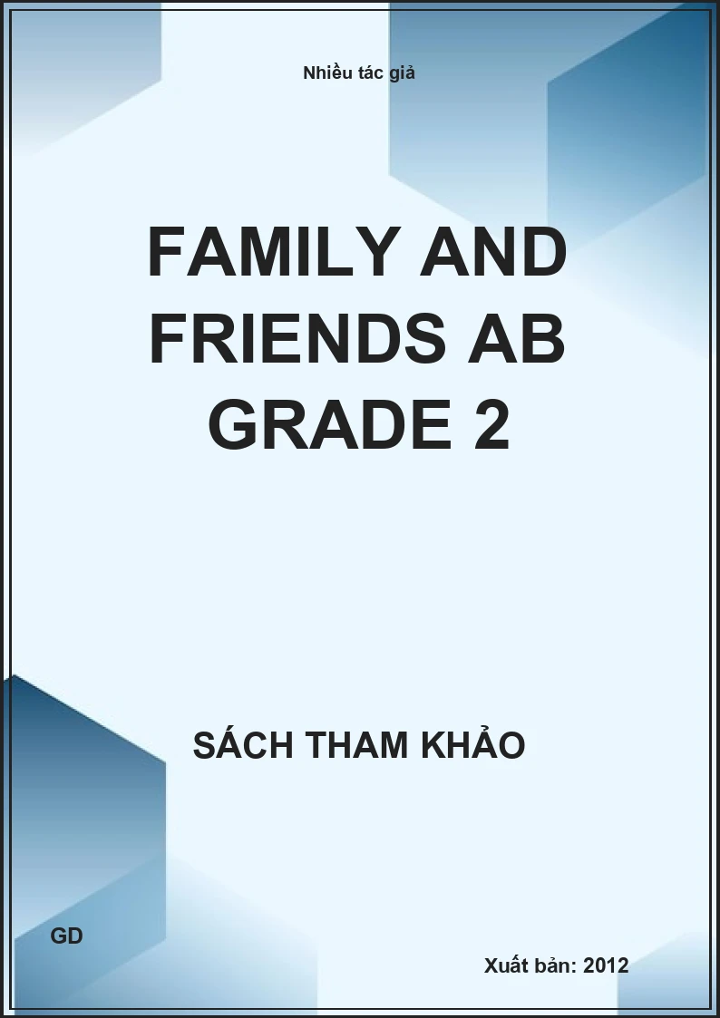Family and Friends AB grade 2